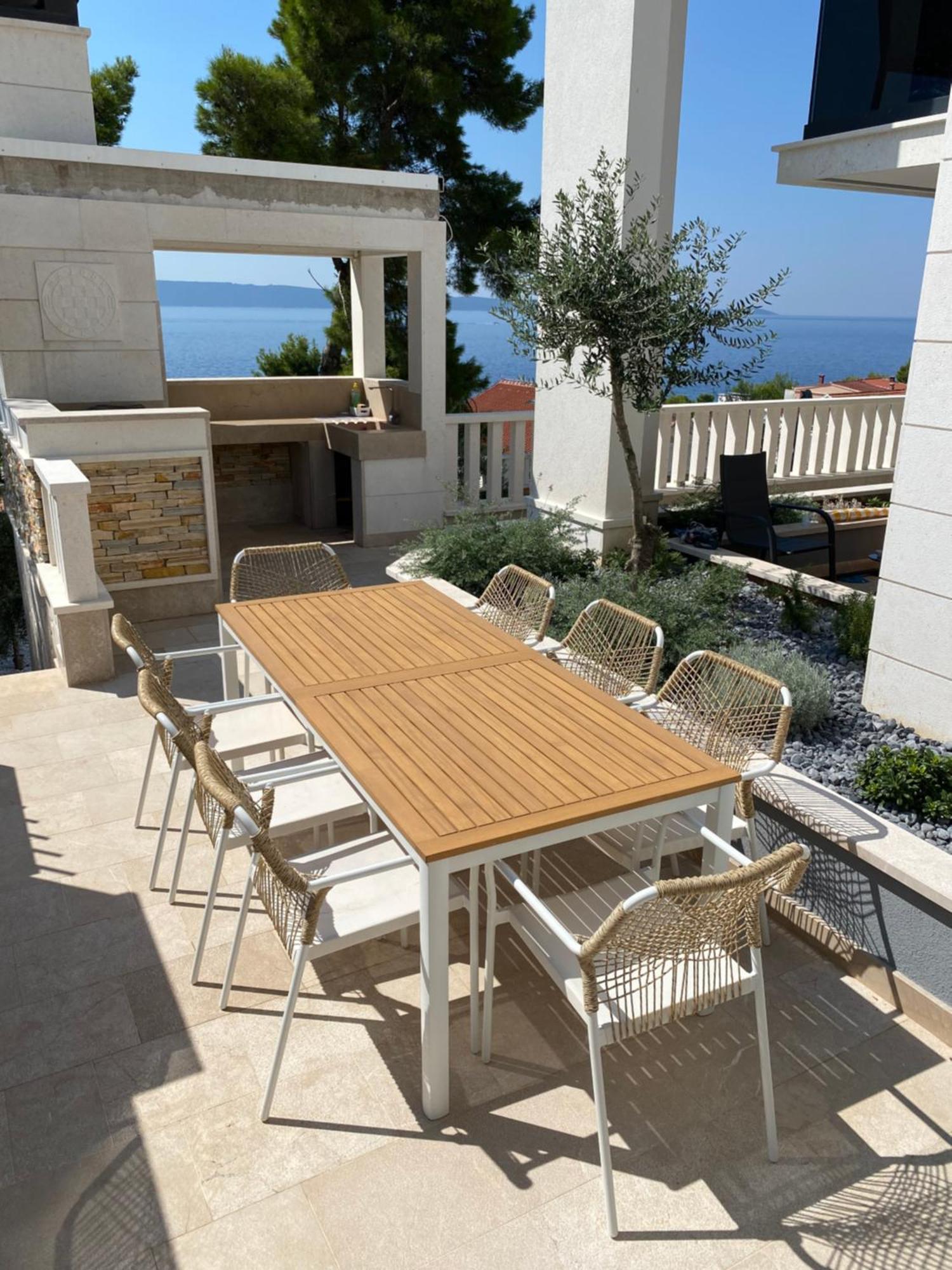 Luxury Beachfront Villa Carlisa Čiovo Extérieur photo