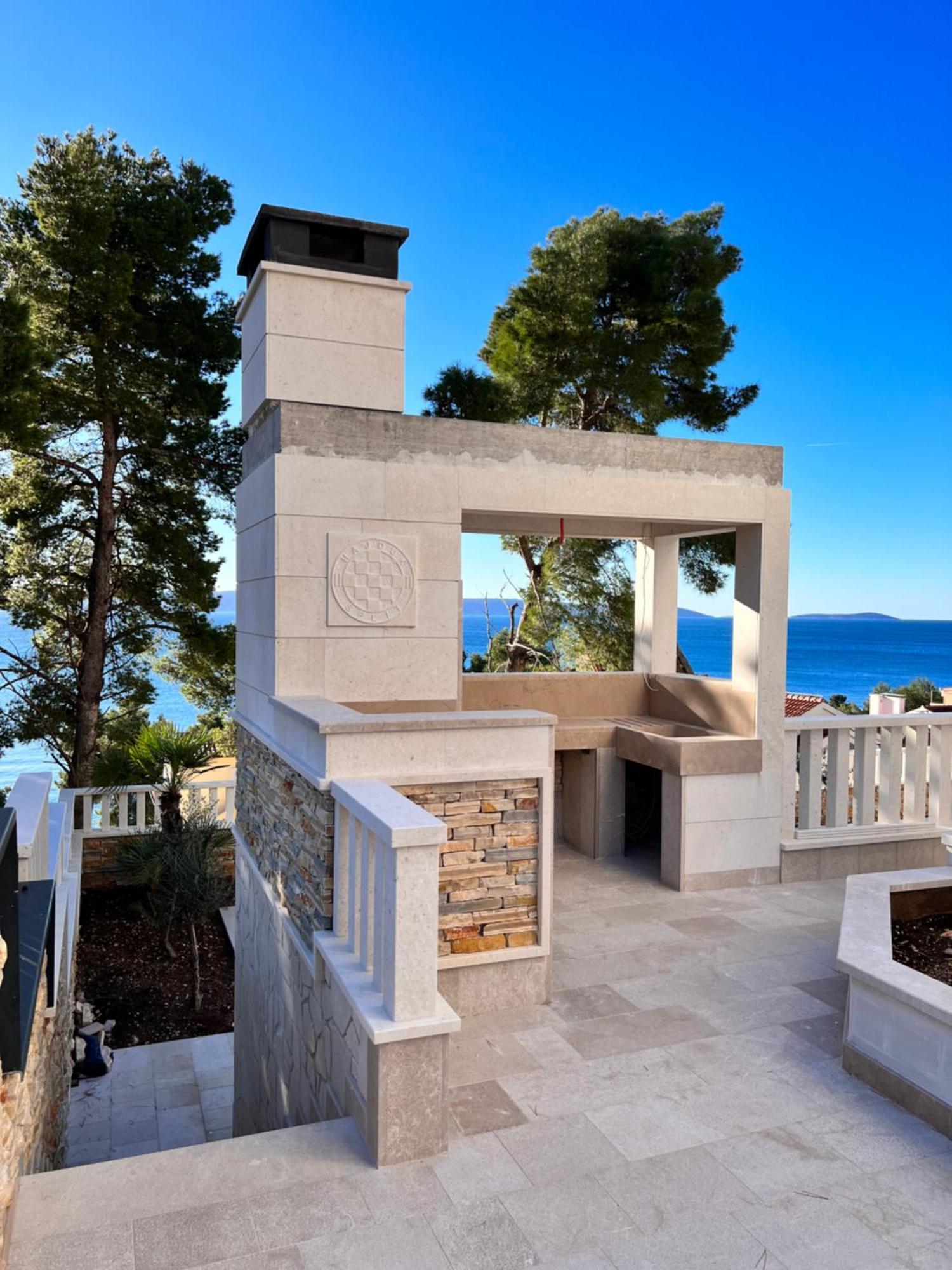 Luxury Beachfront Villa Carlisa Čiovo Extérieur photo