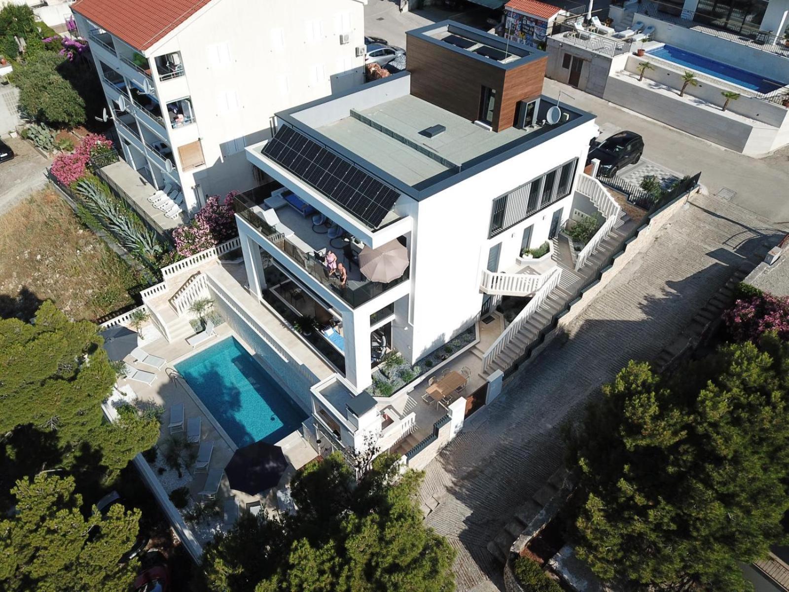 Luxury Beachfront Villa Carlisa Čiovo Extérieur photo